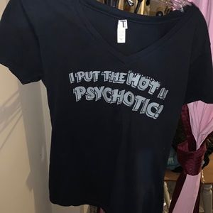 Psycho baby doll t-shirt